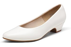 DREAM PAIRS Décolleté con Tacco Basso da Donna Eleganti e Comode Scarpe per Laboro