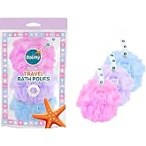 Balmy Travel Set Banyo S&uuml;ngeri, Duş S&uuml;ngeri, Peeling Eldiveni, Banyo Fır&ccedil;ası, 3'l&uuml; Paket, Cilt Bakımı ve Masaj i&ccedil;in