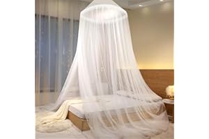 RCYHCY Moskitonetz Bett, 60 x 250 x 1100 cm Moskitonetz für Doppelbetten Einzelbett, Großes Reise Moskitonetz Outdoor, Fliegennetz, Mückennetz Bett für Auf Camping Reise und zu Hause Indoor Outdoor