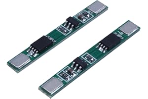 ANBP SAKASO 10 Stueck 1S 3.7V 4A Li-Ion BMS PCM 18650 Batterie Schutz Tafel PCB Fuer 18650 Lithium-Ionen-Li Batterie Doppelter MOS