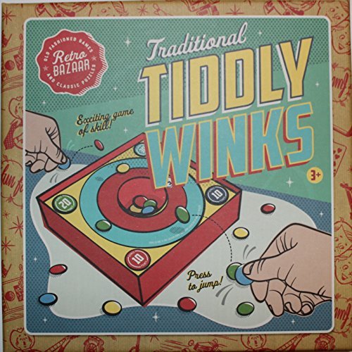 Tradicional Tiddlywinks Tiddly Winks Juego Familiar