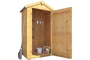 BillyOh 3 x 2 Garden Shed Log Store Master Tall Tool Storage Box with Floor, Apex Roof & Felt (3x2)