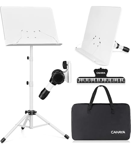 Lampe De Pupitre CeSunlight 3 Températures - 9 Modes Éclairage Rechargeable Pour Piano Et Lecture