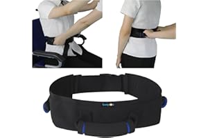 LEETYE MEI Gait Belt Transfer Belts for Seniors, Walking Gait Belt with Handles, Handling Belt for Elderly, Patient Transfer Belt for Lifting Seniors, Adjustable Lift Belts for Elderly Patient Care