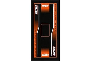 Sixten Environmental Motorcycle Mat for KTM - 95 x 200 cm - Orange - Oil/Chemical Resistant - F.I.M. Approved