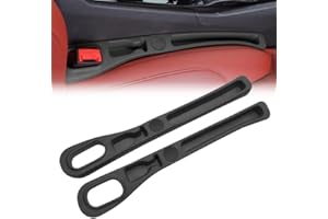 COSEN Aufbewahrungsbox für Autositze, 1 Paar Autositz Gap Organizer Storage Box, Car Seat Gap Filler Universal Autositz Lückenfüller Auto Organizer für Kleinigkeiten Handys Car Seat Gap (Schwarz, C)