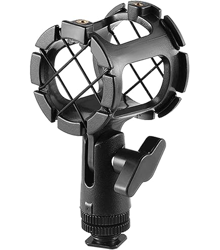 Pare-brise En Fourrure Geekria Pour Micro RODE - Compatible NT1, NT1-A, NT2-A, Podmic, Etc. - Lot De 2 - Réduction Du Bruit Du Vent