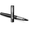 Parker Vector XL Rollerball Pen | Metallic Black Lacquer on Brass | Fine Point with Black Ink Refill | Gift Box