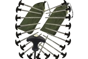 QDOS Bivvy Pegs x 20 for Fishing Bivvy/Umbrella