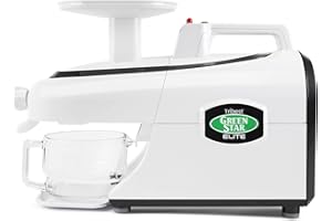 ‎TRIBEST Green Star Elite Tribest Entsafter (Jumbo Twin Getriebe)