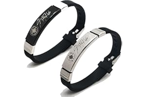 Yoimckay Kpop Stray Kids Silikon-Geschenkarmband, verstellbare Armbänder, Armbänder für 2 Paare, Stray Kids-Armband, Stray Kids Merch-Armbänder, Valentinstag, Geburtstagsgeschenke (cool)