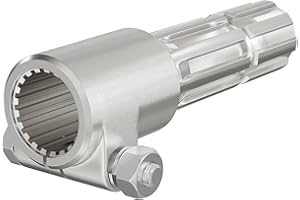 ‎WILTEC Zapfwelle, PTO 160 mm Buchse mit Keilwellenaufnahme 1 3/8" Z21 für Ausgangswelle 8-32x38x6 Traktor