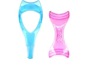 MSKS 2PCS Makeup Eyelash Tool Mascara Applicator Set with Eyelash Guard and Eyeliner Shield Silicone Mascara Stencil- Makeup Tool for Women and Girls