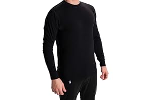 ALPIN LOACKER Corespun męska koszulka z długim rękawem, 150 g/m2, lekka, oddychająca koszulka funkcyjna z wełny merynosów, na wędrówki i do uprawiania sportu na świeżym powietrzu