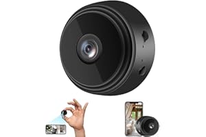 PELINUAR Cámara Secretscope, mini cámaras de seguridad magnéticas, mini cámara de seguridad Secretscope, cámara WiFi inalámbrica para exteriores, mini monitor sin cables con función de visión nocturna para