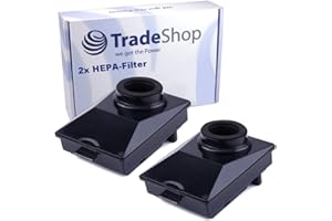 TRADE-SHOP 2 filtros HEPA para aspiradora Rainbow Rexair Serie E2 R12179 R12647B 1000002