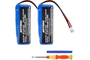 Batmax LIS1442 Akku für Sony LIS1442, 4-180-962-01 Sony PS3 PS4 PlayStation Move Navigations-Controller, CECH-ZCS1E, CECH-ZCS1U, mit Werkzeugen, 2 Stück