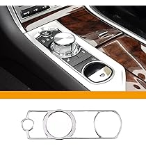 Chrom-Lenkradknopf-Abdeckung Für Jaguar XF (2012-2015) – 6-teiliges Set Aus Edelstahl, Selbstklebend