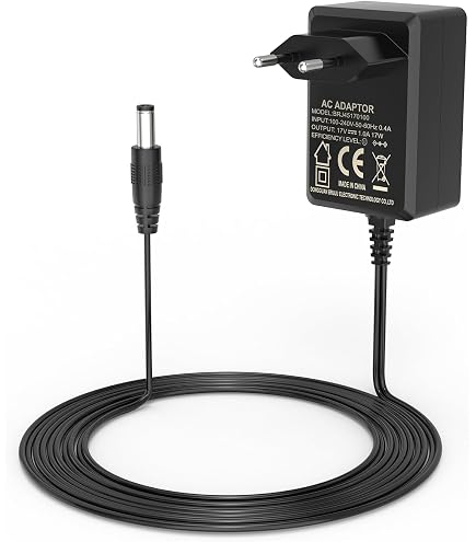 TOP CHARGEUR ® Adattatore Caricatore Caricabatteria Alimentatore 12V per Sostituzione Sunny Switching Adapter SYS1308-2412-W2E Part No SYS1308-1812