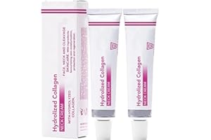 SIAPUDE España NECKPON Crema de cuello de colágeno hidrolizado, crema de cuello para cuello, crema reafirmante para el cuello, levantamiento de la piel flácida, piel suave y juvenil (2 piezas)