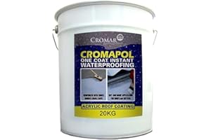 Cromapol Acrylic Waterproofing Coating Black - 20 KG
