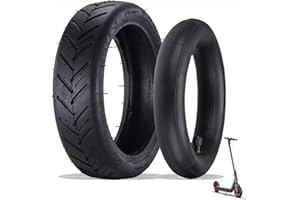 HORO.ES - Cubierta compatible Repuesto Neumático Exterior e Interior para Xiaomi M365, Xiaomi M365 Neumático Normal de 8,5" Pulgadas Llanta de Repuesto para Delantera/Trasera (8,5" + CÁM)