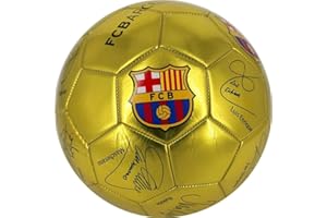 EN7JIOY JIANWEI Barcelona, ​​edición Limitada Nº 5 Fútbol Primaria Y Secundaria De Formación Juego De Pelota (Regular De 11 Personas del Sistema) (Color : Gold)
