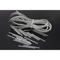 Produktbild von Sourcing Map Kunststoffrohr Starre Polycarbonat Rund Rohr Klar 1.2"(30mm) Innendurchm. 1.3"(32mm