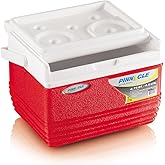 Pinnacle Thermoware Soğutucu &Ccedil;anta 4,5 Litre Mini Kamp Spor Kırmızı 21 x 20 x 16 cm