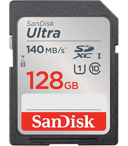 SanDisk 128 GB Ultra microSDXC UHS-I scheda, con adattatore SD, fino a