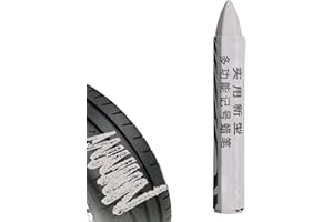 RYGRZJ Kredka do oznaczania opon, 1/4 szt., odporna na blaknięcie kredka do opon, uniwersalna wodoodporna kredka do opon, przenośna kredka do opon do motocykla, pojazdu elektrycznego, oznaczenie uszkodzeń