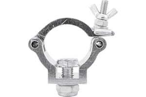 EUROLITE DEC-30 Klammer, silber für 35mm | Montageklammer für 35-mm-Rohr, Maximallast WLL 100 kg