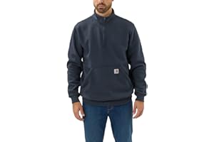 Carhartt Herren Loose Fit Midweight Quarter Zip Mock Neck Sweatshirt