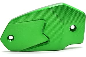 MZ-STORE Moto CNC Aluminum Avant Couvercle Réservoir de Liquide Frein pour Z900 2017 Z800 2013-2016 Z650 2017 Versys650 2007-2017 ER6N 2009-2016 ER6F 2009-2016 Ninja650 (Vert)