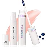 Wonderskin Peel Off Lip Tint Kit with Activator - Waterproof Lipstick | Lip Mask &amp; Spray Activator - Apply, wait a few second