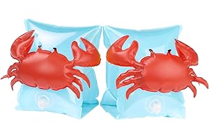 HeySplash Brassard Gonflable, Bandes de Bras Flotteurs Piscine Natation pour Enfant 3-6 Ans, Entraînement Sécuritaire pour Enfant, Brassards de Natation Dessinée Aide à la Nage Bébé