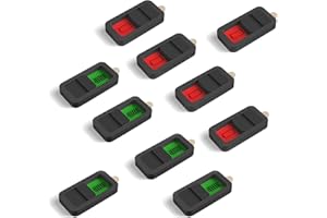 NIHEWO Indicatore di scorrimento Indicatore di visualizzazione della carica della batteria Indicatore di stato di carica della batteria per batteria ricaricabile Lipo LiFe agli ioni di litio NiCd NiMH