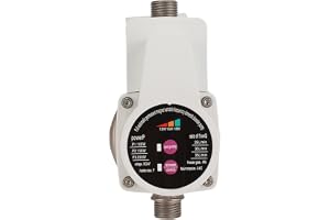 Ejoyous Vattentryck öka pumpen, tryckhöjningspump vattentryckspump tryckbooster pump automatisk 100 W 150 W 200 W med smart vattenintagsavkänning för bad kök jordbruk (EU-kontakt)