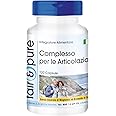Fair & Pure® - Glucosamina Complex - Glucosamina e condroitina + MSM e Astaxantina - Complesso articolare - 120 Capsule