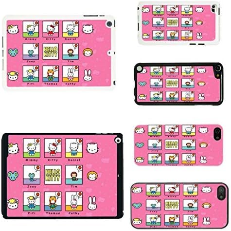 Hello Kitty cover case for Apple iPod Touch 5th Generation - White - T1459 - Cartoon