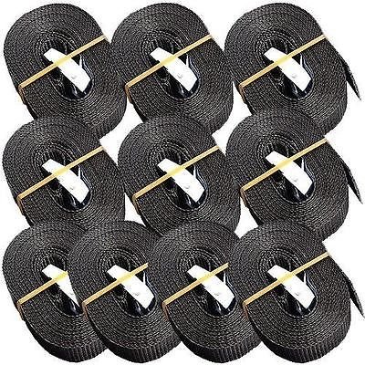 Tim Tina Sangles d'arrimage avec boucle de serrage 3 m 180 dan