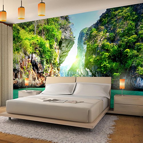 Fototapete Paradise 308 x 220 cm – Vliestapete – Wandtapete – Vlies Phototapete – Wand – Wandbilder XXL – !!! 100% MADE IN GERMANY !!! Runa Tapete 9011010b - 3