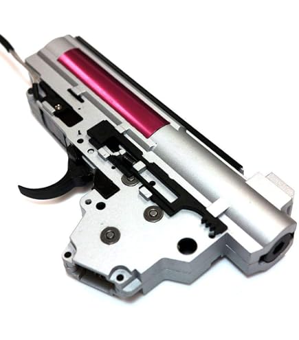 CYMA Boîte De Vitesses V3 G36 AEG 6mm Métal Complète + Moteur – Upgrade Puissant Pour Airsoft Tokyo Marui, JG, AGM, Echo1