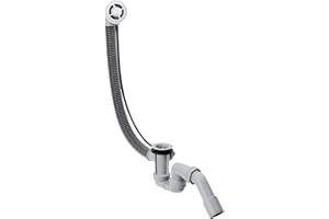 hansgrohe Flexaplus Basic Set for Waste and Overflow Set for Standard Bathtubs
