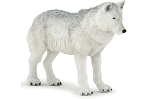 Papo - Figurines A Collectionner - Figurines Animaux Sauvages - Loup Polaire - Convient Aux Enfants - Filles Et Garçons - A Partir De 3 Ans