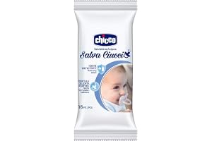 Chicco 0000792100000 chusteczki czyszczące, 16 sztuk, białe