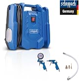 Scheppach Airforce 7 Taşınabilir Lastik Hava Kompres&ouml;r&uuml; 8 Bar - 5906168901
