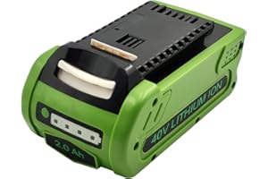 Geelink 40V 2Ah Li-Ion Akku G40B2 Ersatz für GreenWork 40V G-MAX Akku 29472 29462 29252 20202 22262 25312 25322 20642 22272 27062 21242