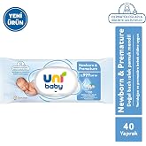 Uni Baby Newborn &amp; Premature Islak Mendil 1x40