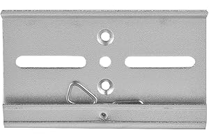 Telituny Din Rail Mount Clip, 35mm Aluminium DIN-Schiene feste Klemme Universal Din-Rail Montagehalterung Klemme, für die Relais-Montagebefestigung